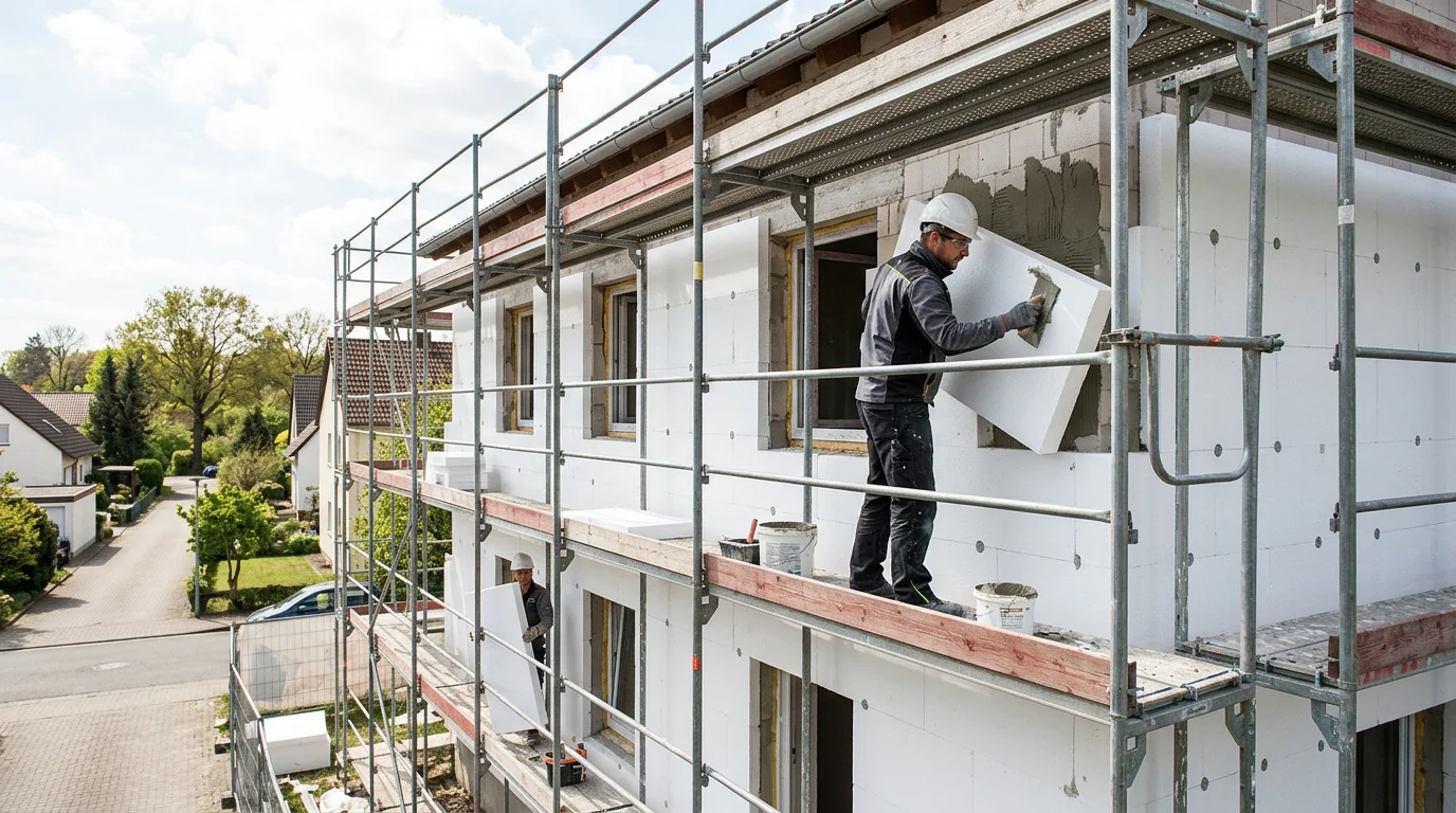 Wärmedämmung — Fassadendämmung und energetische Sanierung