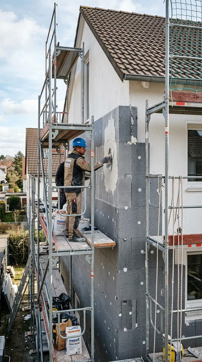 Professionelle Wärmedämmung — Malerfachbetrieb Berg im Bahnhof Kastellaun